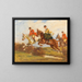 Cavalier au printemps - Angelo Jank — framed artwork on a wall