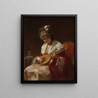 The Cistre - Angelo Ribossi — framed artwork on a wall