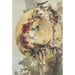 Straw hat with roses, carnations, and cornflowers - Angelo Rossi — artwork view