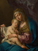 Virgin and Child Jesus sleeping - Angelo Trevisani — artwork view