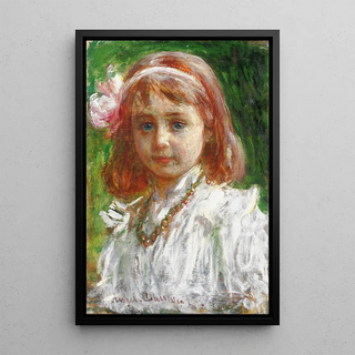 Reproduction of the painting The Pink Knot - Angelo dall'Oca Bianca