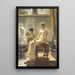 The Sculptor's Model - Angelo von Courten — framed artwork on a wall