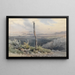Corfou, Sirocco ambiance - Angelos Giallinas — framed artwork on a wall