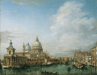 Grand Canal in Venice - Angiolo Barbini — artwork view