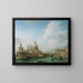 Grand Canal in Venice - Angiolo Barbini — framed artwork on a wall