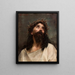 Head of Christ - Aniela Biernacka Poraj — framed artwork on a wall
