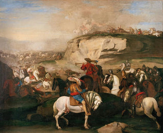Battle Scene - Aniello Falcone — artwork view