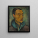 Petite tête chinoise - Anita Re — framed artwork on a wall