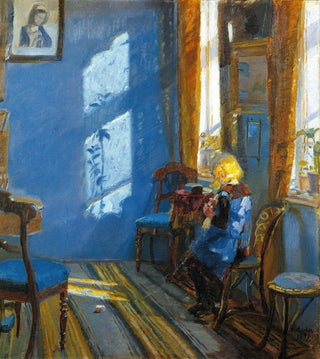 Light of the Sun in the Blue Room - Anna Archer — artwork view