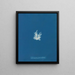 Ectocarpus fasciculatus - Anna Atkins — framed artwork on a wall
