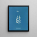 Ectocarpus punillus - Anna Atkins — framed artwork on a wall