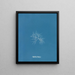 C'est à toi - Anna Atkins — framed artwork on a wall