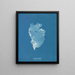 Kalymenia Dubyi - Anna Atkins — framed artwork on a wall