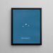 Lichina pygma - Anna Atkins — framed artwork on a wall