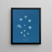 Bright Streams - Anna Atkins — framed artwork on a wall