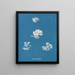Schizonema grevillii - Anna Atkins — framed artwork on a wall