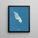 Ulva linza - Anna Atkins — framed artwork on a wall