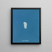 Gazon de Vaucheria - Anna Atkins — framed artwork on a wall