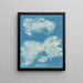 Dîmes de Zygnema - Anna Atkins — framed artwork on a wall