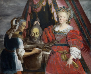 Judith with the head of Holofernes - Anna Barbara Abesch — artwork view