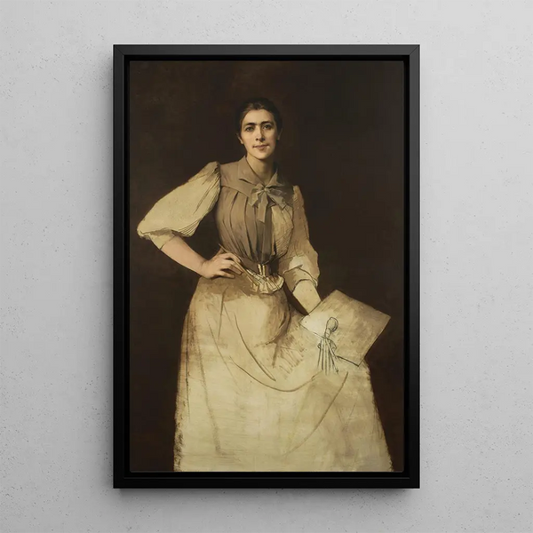 Reproduction of the painting Self-portrait - Anna Bilińska-Bohdanowicz