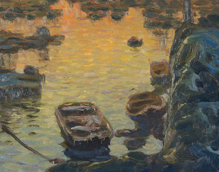 A Spring Night During the Fishing Season - Anna Boberg — artwork view