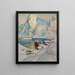 An study on Arctic spring days in northern Norway - Anna Boberg — framed artwork on a wall