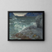 Study of the northern Norwegian beach - Anna Boberg — framed artwork on a wall