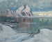 Bateaux entre les montagnes, étude des Lofoten - Anna Boberg — artwork view