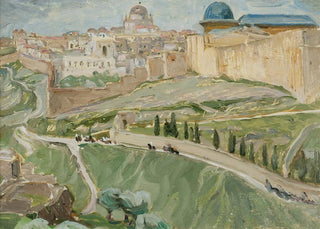 Near Jerusalem - Anna Boberg — artwork view