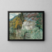 Study of Lake Como in Italy - Anna Boberg — framed artwork on a wall