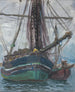 Study of the fog rising from the sea at Lofoten - Anna Boberg — artwork view