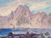 Study of the Lofoten in violet - Anna Boberg — artwork view