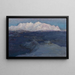 Night on Store Molla Study of Lofoten - Anna Boberg — framed artwork on a wall