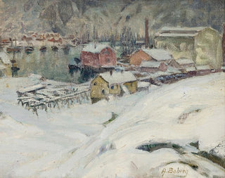 Northern Norway Cloud Study - Anna Boberg — artwork view