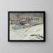 Northern Norway Cloud Study - Anna Boberg — framed artwork on a wall