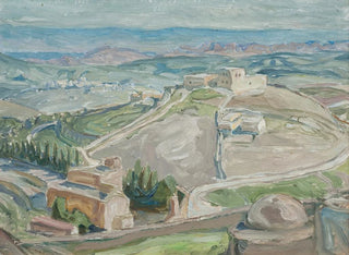 Study of Gethsemane - Anna Boberg — artwork view