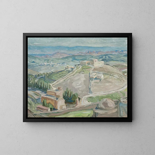 Study of Gethsemane - Anna Boberg — framed artwork on a wall