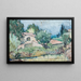 Study of the South of France - Anna Boberg — framed artwork on a wall