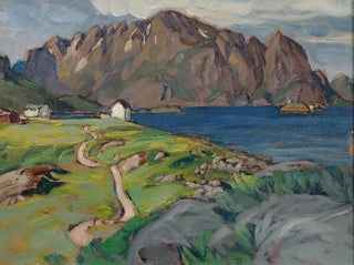 Study of Molla for the summer shop of Lofoten - Anna Boberg — artwork view
