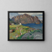 Study of Molla for the summer shop of Lofoten - Anna Boberg — framed artwork on a wall