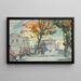 View of Jerusalem, Study - Anna Boberg — framed artwork on a wall