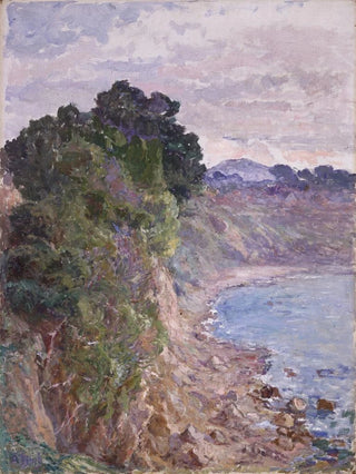 La côte des falaises de Sanary - Anna Boch — artwork view