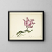 Tulip Painting - Anna Cornelia Møller — framed artwork on a wall