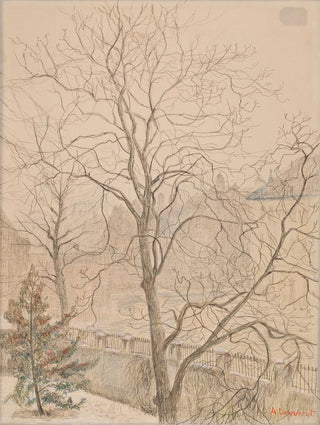 Noyer dans la brume - Anna De Weert — artwork view