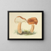 Illustrations of British Mycology Pl87 - Anna Maria Hussey — framed artwork on a wall