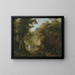 Muses delphiques s'approchant de la grotte corycienne sur le mont Parnasse, Grèce - Anna Matteini — framed artwork on a wall