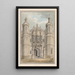 Reproduction of the painting L'entrée de Hengrave Hall - Anna Mills