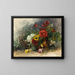 Still life with flowers - Anna Peters — framed artwork on a wall