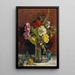 Reproduction of the painting Floral composition in a vase - Anna Peters